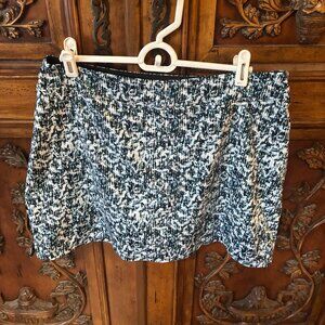 Tranquility by Colorado Clothing Womens Skort Blue Pattern Stretch Size Medium.